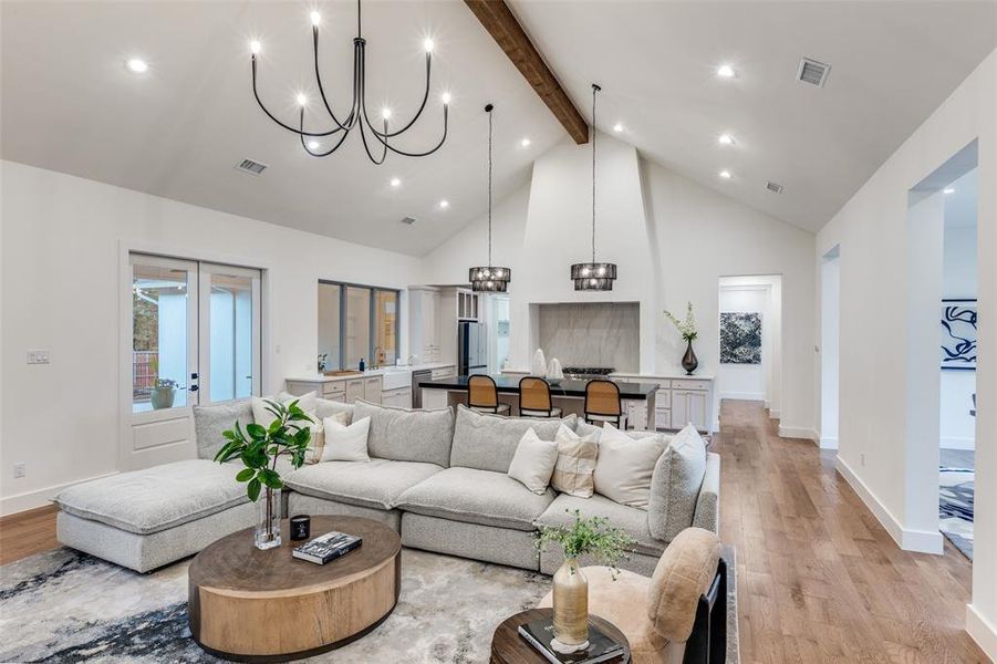 Furnished interior view inside a new home in , Dallas (Image 4). Furnished interior view inside a new home in , Dallas (Image 4).