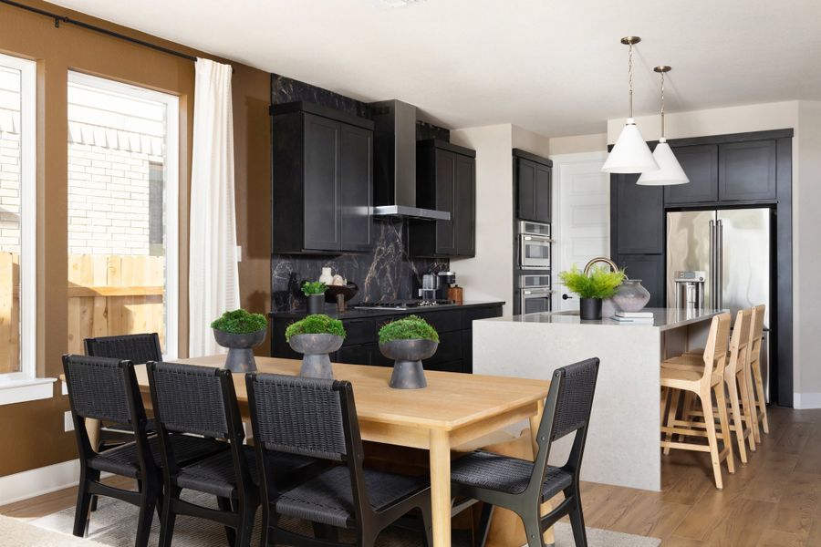 Furnished interior view inside a new home in Heritage, Dripping Springs (Image 16).