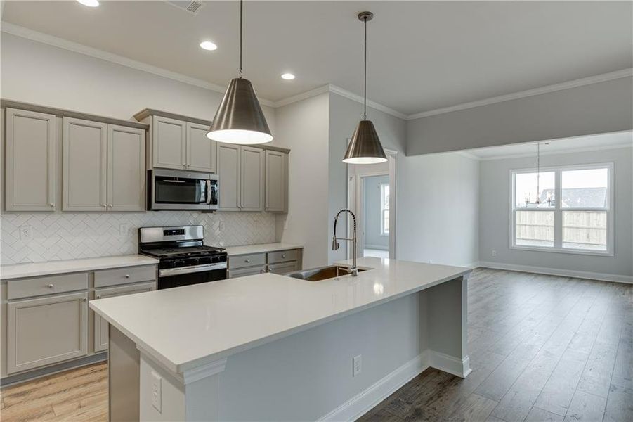 Furnished interior view inside a new home in , Jefferson (Image 8). Furnished interior view inside a new home in , Jefferson (Image 8).
