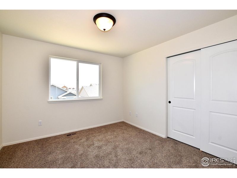 Spacious, unfurnished interior of a new home in Union Colony West, Greeley (Image 23). Spacious, unfurnished interior of a new home in Union Colony West, Greeley (Image 23).