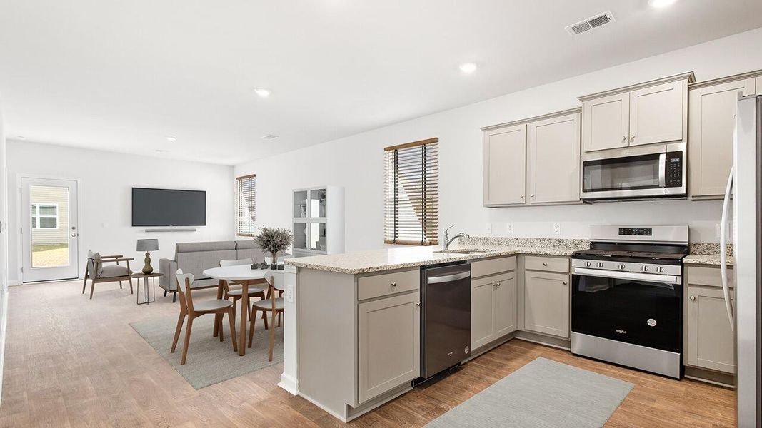 Furnished interior view inside a new home in Evergreen, Holly Hill (Image 9).