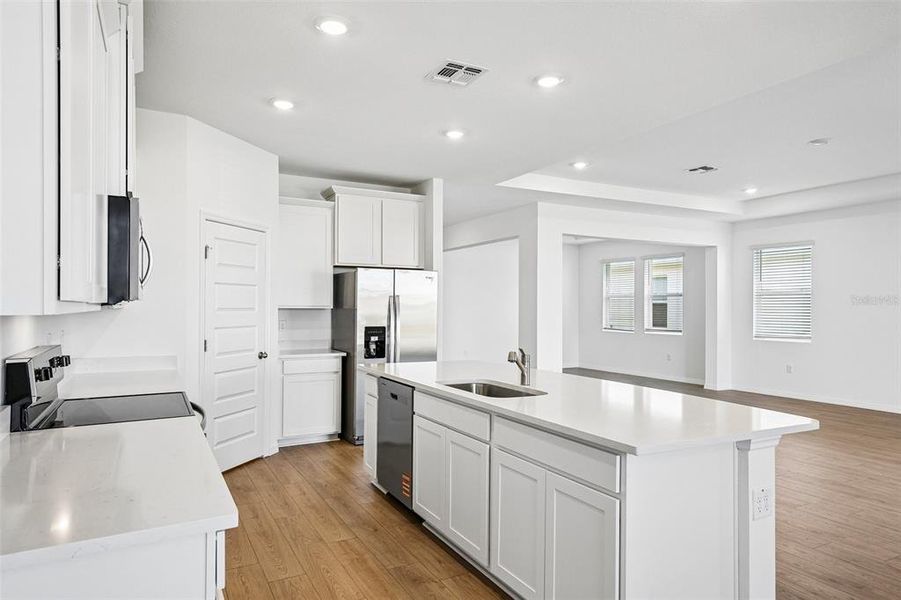 Furnished interior view inside a new home in , Lakeland (Image 9).