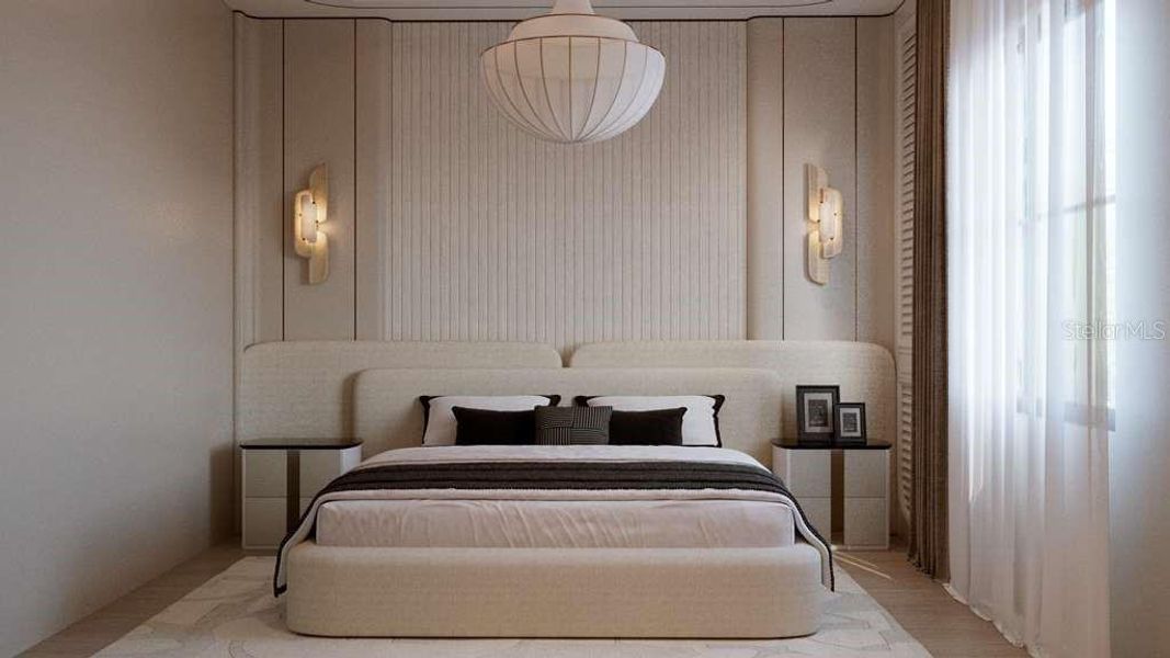 Furnished interior view inside a new home in , Ocala (Image 9).