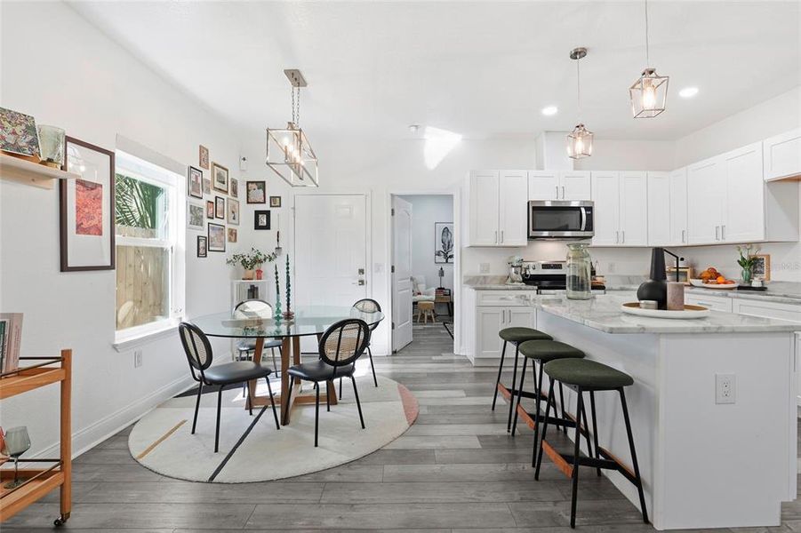 Furnished interior view inside a new home in , Gainesville (Image 9).