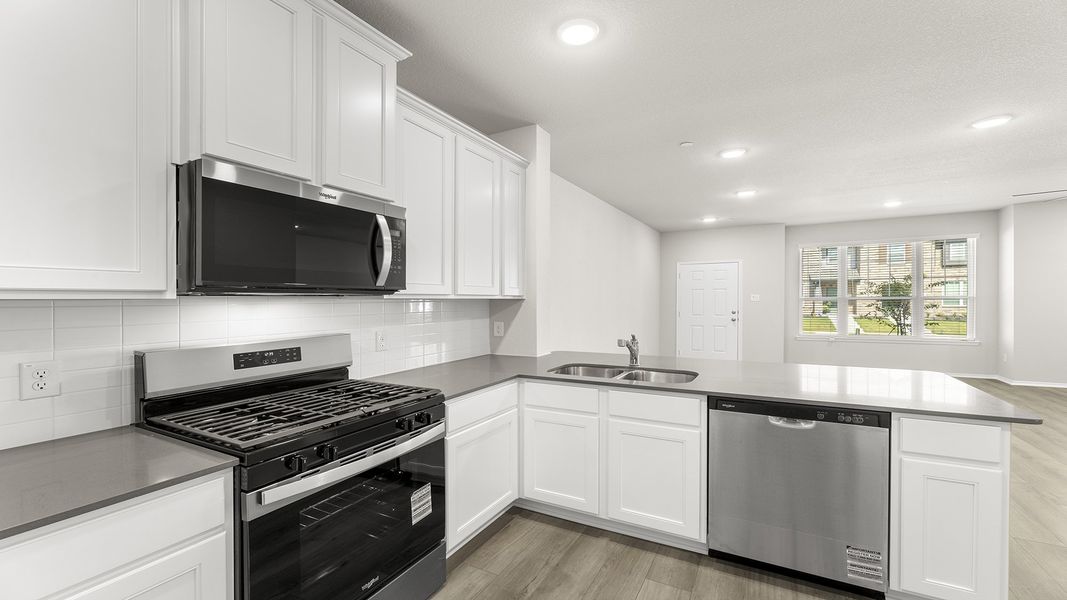 Furnished interior view inside a new home in Heartland Townhomes, Heartland (Image 6).