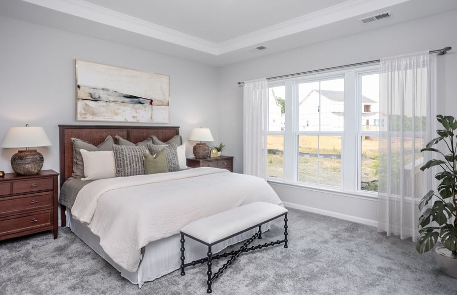 Representative furnished interior of a home built from the Moorpark by Pulte Homes in Brio, Knightdale (Image 7). Representative furnished interior of a home built from the Moorpark by Pulte Homes in Brio, Knightdale (Image 7).