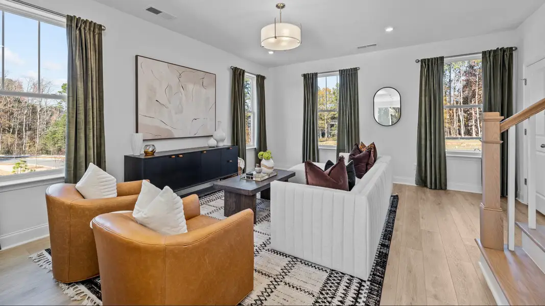 The Landon Plan by DRB Homes in Charlotte, NC - Living area