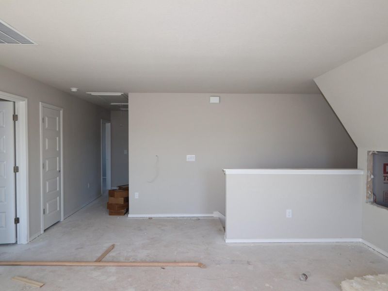 In-progress construction of a new home in Cascades at Onion Creek, Austin, TX (Image 7).