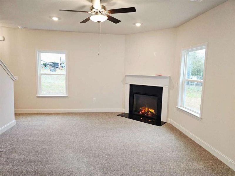Spacious, unfurnished interior of a new home in Scarlett Place, Bowdon (Image 8). Spacious, unfurnished interior of a new home in Scarlett Place, Bowdon (Image 8).