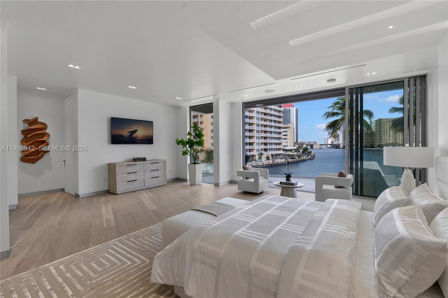 Furnished interior view inside a new home in , Hallandale Beach (Image 7).