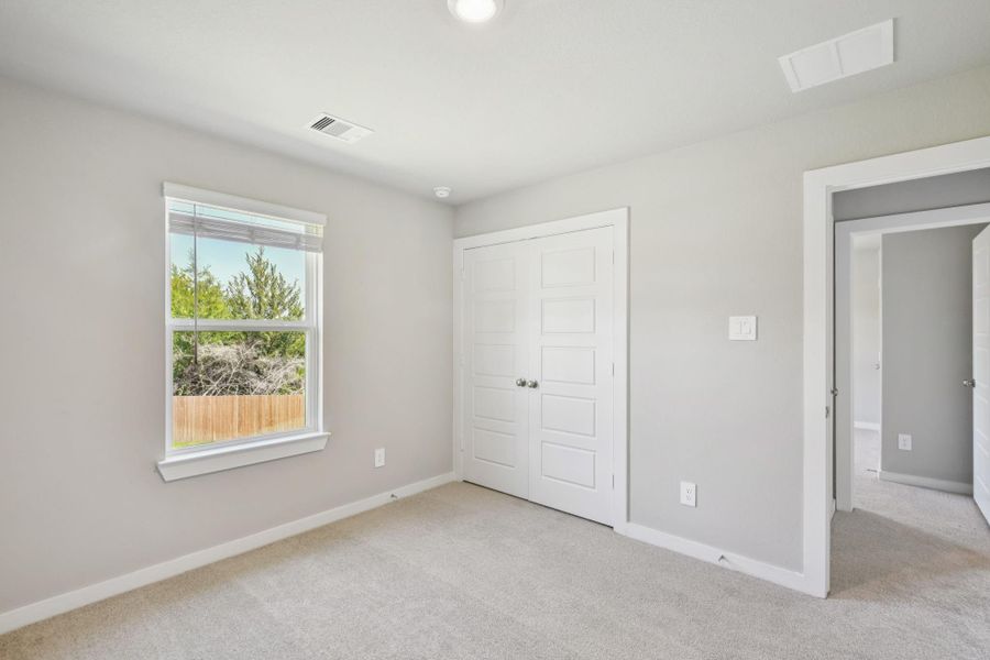 Spacious, unfurnished interior of a new home in Pine Lake Cove - Traditional Series, Montgomery (Image 35). Spacious, unfurnished interior of a new home in Pine Lake Cove - Traditional Series, Montgomery (Image 35).