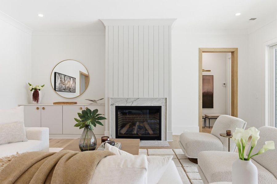 Furnished interior view inside a new home in , Mount Pleasant (Image 13).