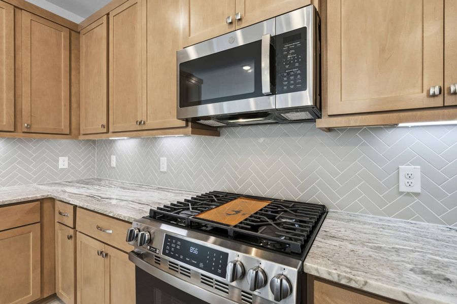 Furnished interior view inside a new home in Meridiana, Manvel (Image 8).