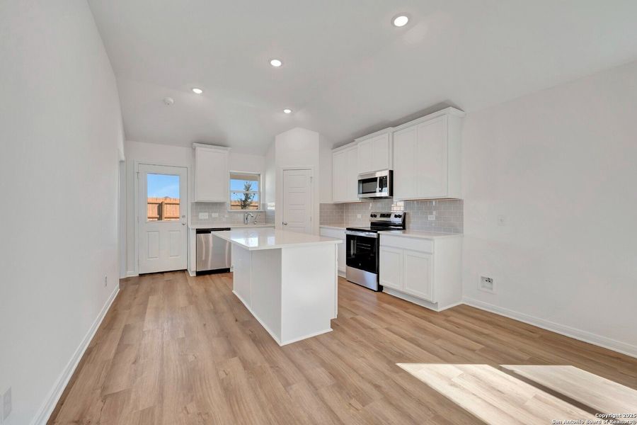 Furnished interior view inside a new home in Park Place, New Braunfels (Image 6). Furnished interior view inside a new home in Park Place, New Braunfels (Image 6).