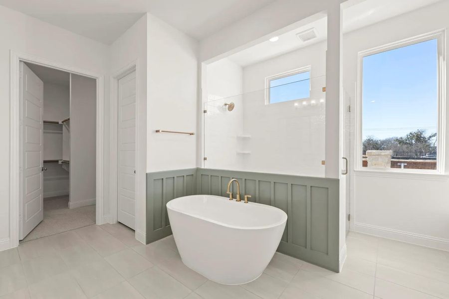The Berkley B Primary Suite Bathroom The Berkley B Primary Suite Bathroom