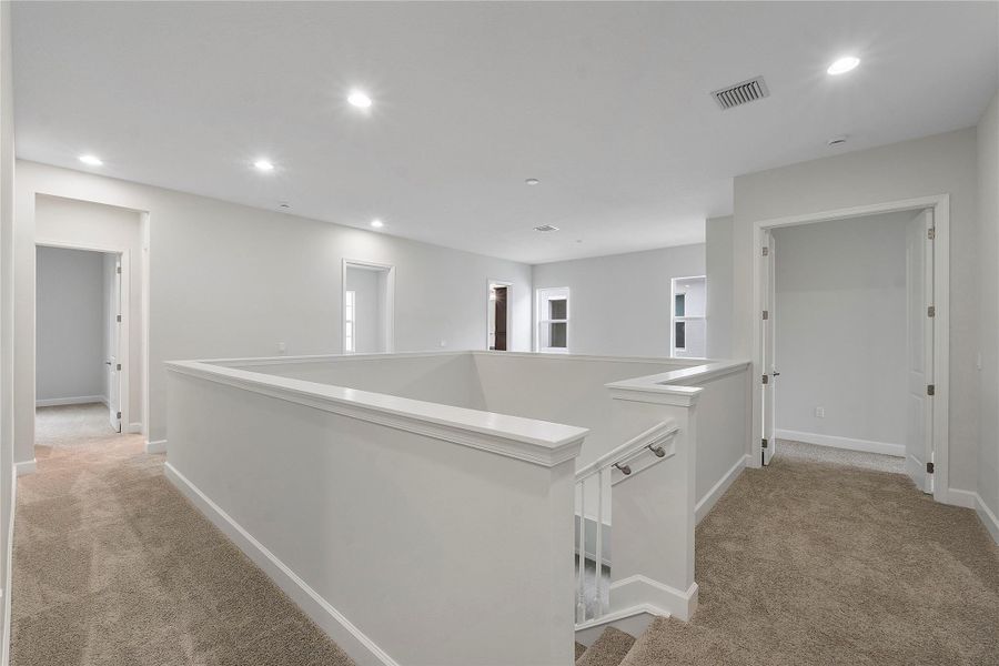 Furnished interior view inside a new home in , Loxahatchee (Image 33).