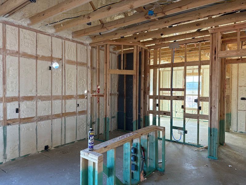 In-progress construction of a new home in Covenant Park, Springtown, TX (Image 4).