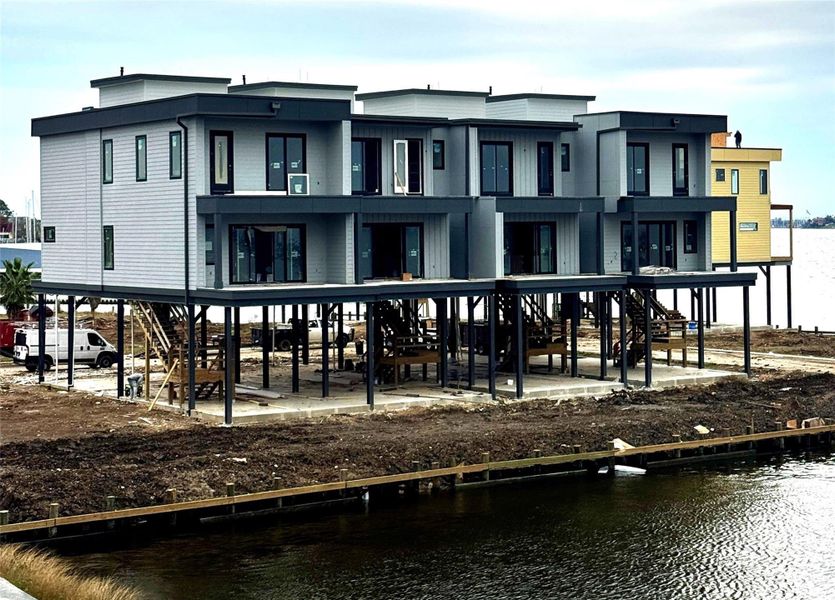 In-progress construction of a new home in Lago Pointe, Seabrook, TX (Image 14). In-progress construction of a new home in Lago Pointe, Seabrook, TX (Image 14).