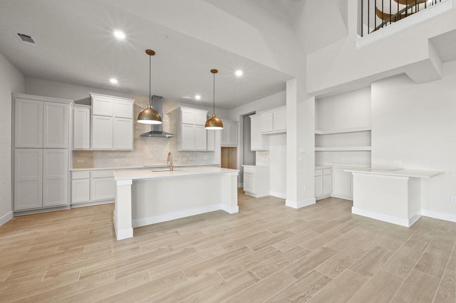 Furnished interior view inside a new home in Santa Rita Ranch, Liberty Hill (Image 12).