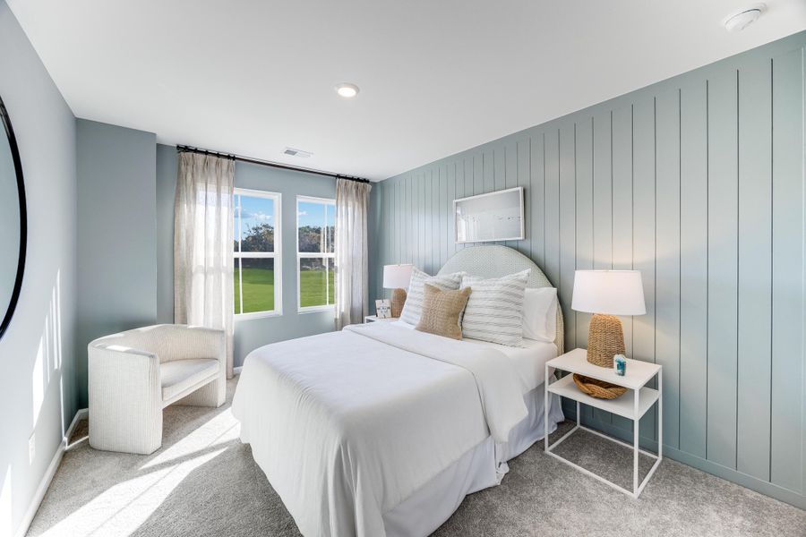 Furnished interior view inside a new home in Limehouse Farms, Summerville (Image 8). Furnished interior view inside a new home in Limehouse Farms, Summerville (Image 8).