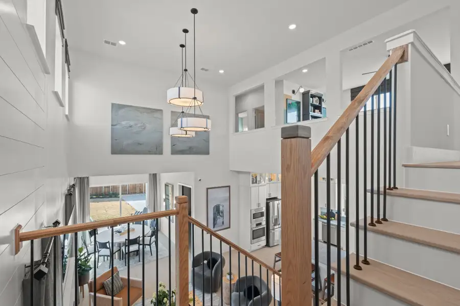 Representative furnished interior of a home built from the Calero by Landon Homes in Fields - East Village, Frisco (Image 14). Representative furnished interior of a home built from the Calero by Landon Homes in Fields - East Village, Frisco (Image 14).
