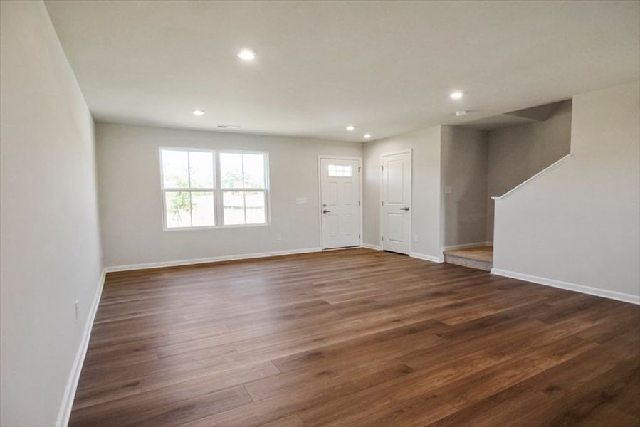 Spacious, unfurnished interior of a new home in Bronson Ridge, Greenwood (Image 7). Spacious, unfurnished interior of a new home in Bronson Ridge, Greenwood (Image 7).