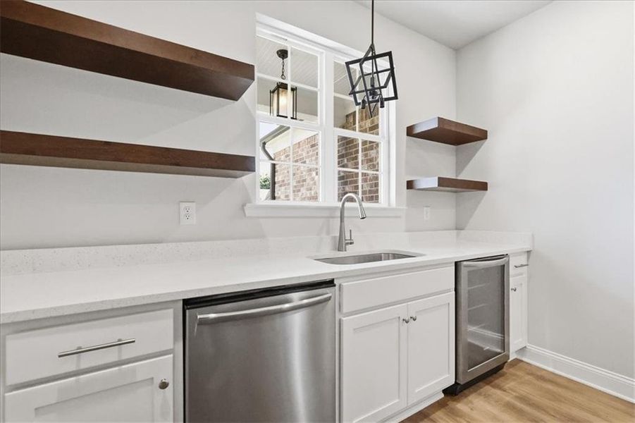 Furnished interior view inside a new home in , Monroe (Image 14).