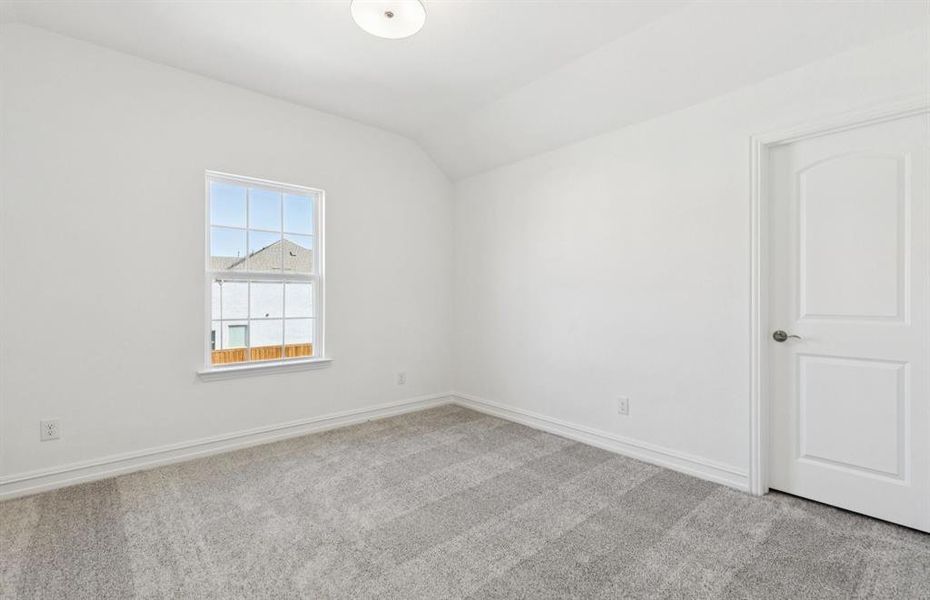 Secondary bedroom with ample closet space Secondary bedroom with ample closet space