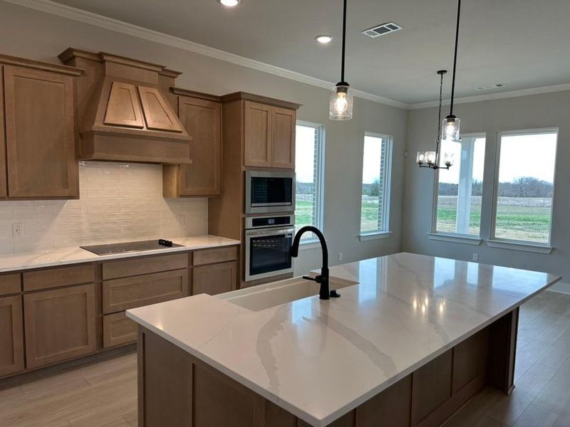 Furnished interior view inside a new home in Fannin Ranch, Leonard (Image 6).