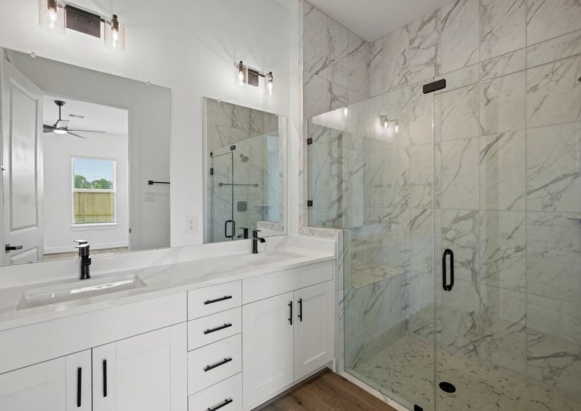 Spa-like masterbath.