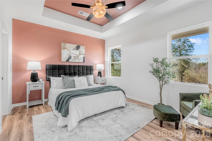 Furnished interior view inside a new home in , Shelby (Image 7).