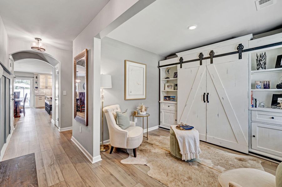Furnished interior view inside a new home in , Hardeeville (Image 7).