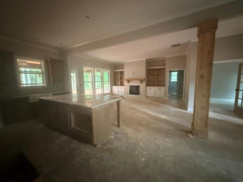 In-progress construction of a new home in , Temple, GA (Image 13).
