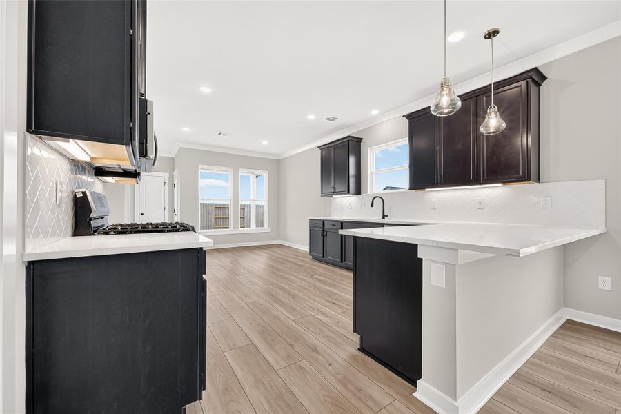 Furnished interior view inside a new home in , Bonney (Image 10).