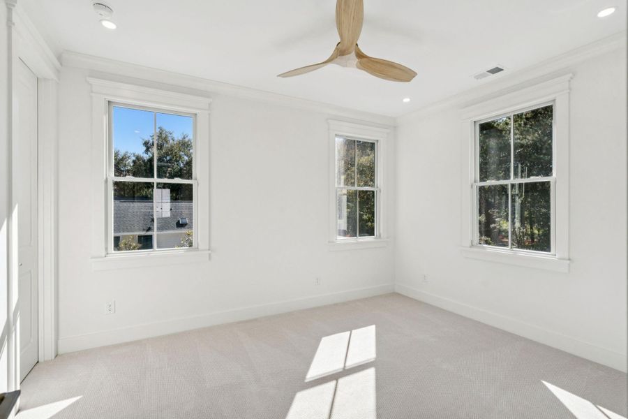 Spacious, unfurnished interior of a new home in , Johns Island (Image 90).