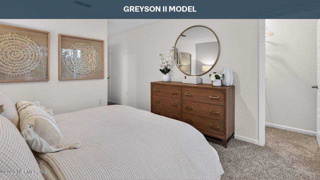 Furnished interior view inside a new home in Hansen Creek, Jacksonville (Image 6).