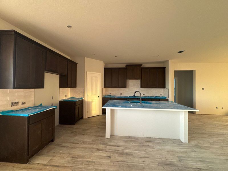 In-progress construction of a new home in Terra Escalante, Blue Ridge, TX (Image 8).