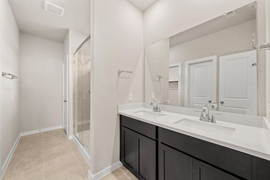 Furnished interior view inside a new home in Windrose Green, Angleton (Image 10).