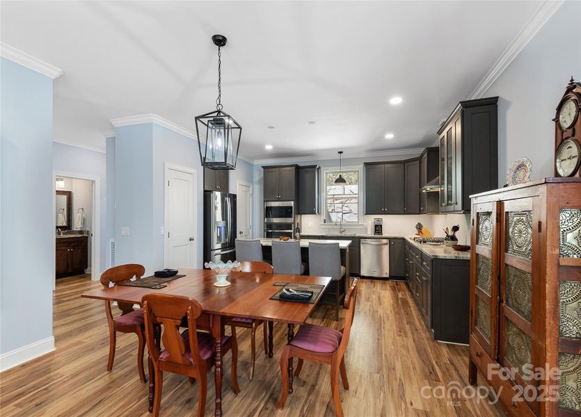 Furnished interior view inside a new home in , Waynesville (Image 4).