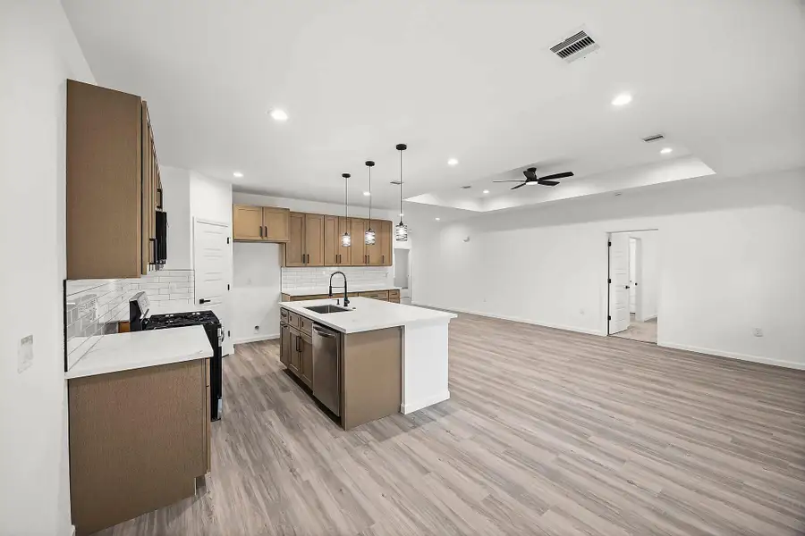 Furnished interior view inside a new home in , Houston (Image 6).