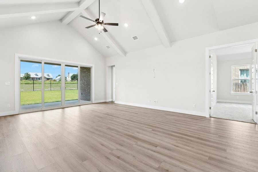 Spacious, unfurnished interior of a new home in University Heights, Round Rock (Image 23). Spacious, unfurnished interior of a new home in University Heights, Round Rock (Image 23).