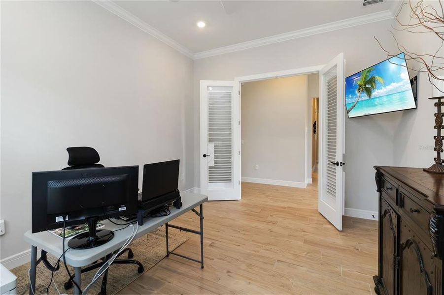 Furnished interior view inside a new home in Del Webb Sunbridge, St. Cloud (Image 47).