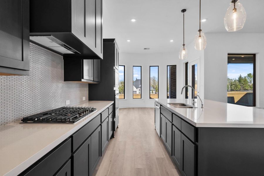 Furnished interior view inside a new home in Chambers Creek, Willis (Image 7).