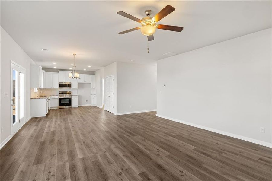Spacious, unfurnished interior of a new home in Highland Park, Stonecrest (Image 23).
