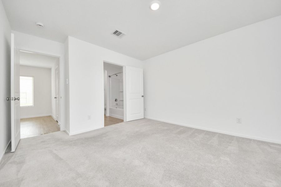 Comfortable layout with room for large furnishings.