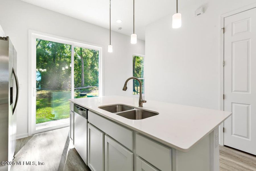 Furnished interior view inside a new home in , Jacksonville (Image 11). Furnished interior view inside a new home in , Jacksonville (Image 11).