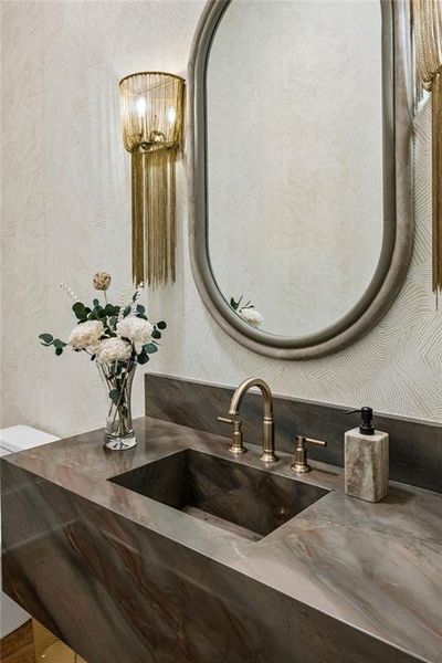 Close-up of interior finishes inside a home in , Atlanta (Image 23).