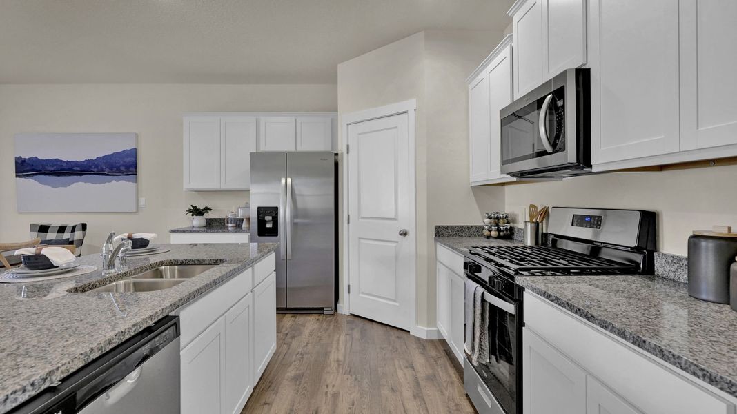 Furnished interior view inside a new home in Fairview Hills, Cleveland (Image 23).