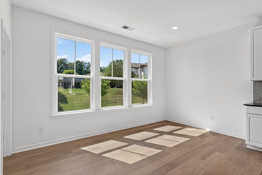 Spacious, unfurnished interior of a new home in Senata at Research Park, Charlotte (Image 17). Spacious, unfurnished interior of a new home in Senata at Research Park, Charlotte (Image 17).