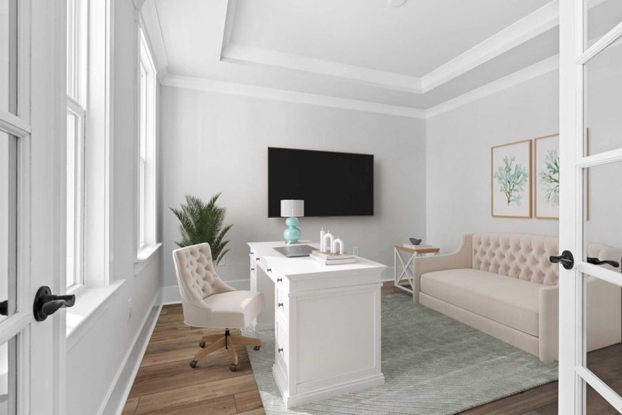 Representative furnished interior of a home built from the Belleview by Pulte Homes in SayeBrook, Myrtle Beach (Image 24). Representative furnished interior of a home built from the Belleview by Pulte Homes in SayeBrook, Myrtle Beach (Image 24).